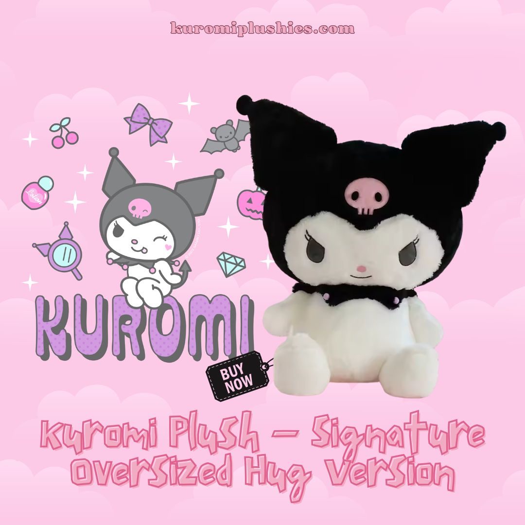 Kuromi Plush – Oversized Hug Version